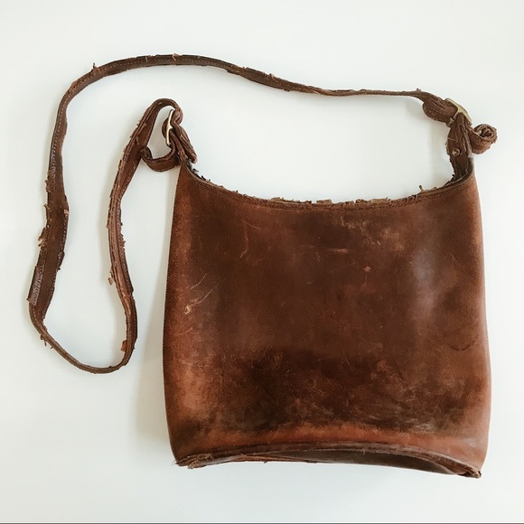 Vintage Coach Cognac Leather Bucket Bag - Picture 1 of 8